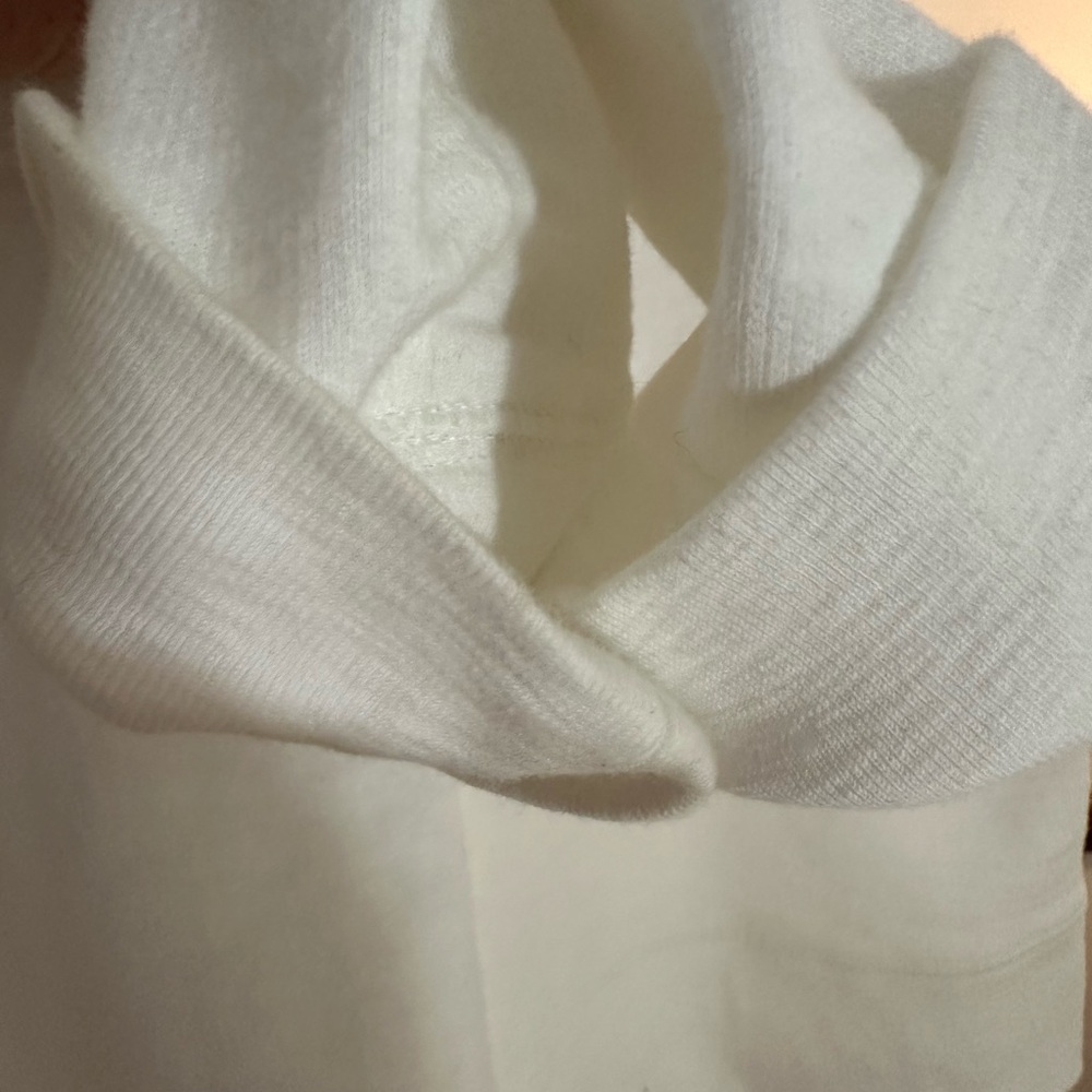 L.L. Bean Women’s White Zip-Up Sweater - Picture 2 of 6